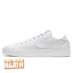 Beli Sepatu Sneakers Wanita Nike Wmns Court Legacy Canvas White Original Cz0294-100