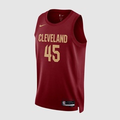 Beli Baju Basket Nike Donovan Mitchell Cleveland Cavaliers Icon Edition 2022-23 Dri-Fit Nba Swingman Jersey Red Original Dn2001-686