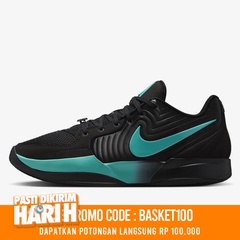 Beli Sepatu Basket Nike Ja 2 Ep Black Bleached Turqoise Original Fd7327-003