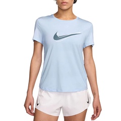 Beli Baju Lari Nike As W Nk One Swsh Hbr Df Ss Top Blue Tint Original Hj2205-423