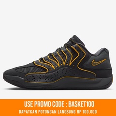 Beli Sepatu Basket Nike Kd 18 Ep Black University Gold Original Hv1991-002