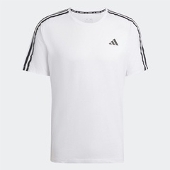 Beli Baju Lari Adidas Own The Run E 3Stripes Tee White Original Iq3835