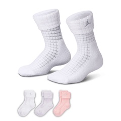 Beli Kaos Kaki Basket Air Jordan Big Kids' House Socks 3Pk Multicolor Original Jdkbj0689Aem