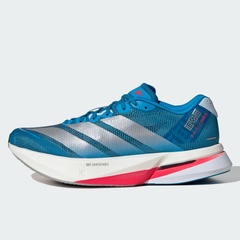 Beli Sepatu Lari Adidas Adizero Boston 13 Ekiden Solar Blue - Silver Metallic - Dark Solar Blue Original Jr4868
