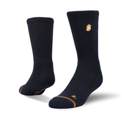 Beli Kaos Kaki Basket Stay Hoops Plain Black Black Original Sckp-1220-1034