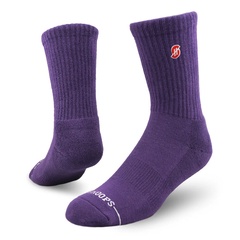 Beli Kaos Kaki Basket Stay Hoops Plain Dark Purple Dpr Dark Purple Original Sckp-921-1296