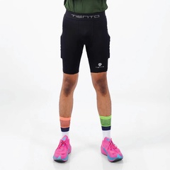 Beli Celana Lari Tiento Legging Motion Black Original Sp-Motionrun-Men-Black-