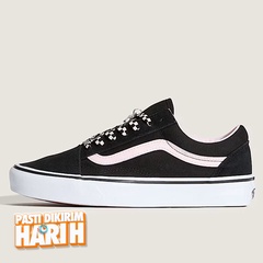 Beli Sepatu Sneakers Vans Old Skool Black - White Original Vn000D6Wy28